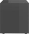 vidaXL - Tv-meubel - 37x35x37 - cm - bewerkt - hout - hoogglans - grijs