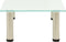 vidaXL - Tv-meubel - 40x35x17 - cm - gehard - glas - mat