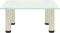 vidaXL - Tv-meubel - 40x35x17 - cm - gehard - glas - mat