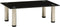 vidaXL - Tv-meubel - 40x35x17 - cm - gehard - glas - zwart