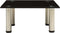vidaXL - Tv-meubel - 40x35x17 - cm - gehard - glas - zwart