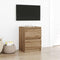 vidaXL - Tv-meubel - 40x35x54 - cm - spaanplaat - artisan - eikenkleurig