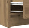 vidaXL - Tv-meubel - 40x35x54 - cm - spaanplaat - artisan - eikenkleurig