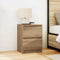 vidaXL - Tv-meubel - 40x35x54 - cm - spaanplaat - artisan - eikenkleurig