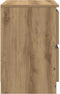 vidaXL - Tv-meubel - 40x35x54 - cm - spaanplaat - artisan - eikenkleurig