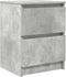 vidaXL - Tv-meubel - 40x35x54 - cm - spaanplaat - betongrijs
