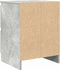 vidaXL - Tv-meubel - 40x35x54 - cm - spaanplaat - betongrijs