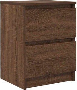 vidaXL - Tv-meubel - 40x35x54 - cm - spaanplaat - bruin - eikenkleurig