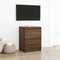 vidaXL - Tv-meubel - 40x35x54 - cm - spaanplaat - bruin - eikenkleurig