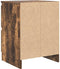 vidaXL - Tv-meubel - 40x35x54 - cm - spaanplaat - gerookt - eikenkleurig