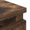 vidaXL - Tv-meubel - 40x35x54 - cm - spaanplaat - gerookt - eikenkleurig