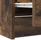 vidaXL - Tv-meubel - 40x35x54 - cm - spaanplaat - gerookt - eikenkleurig