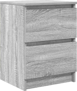 vidaXL - Tv-meubel - 40x35x54 - cm - spaanplaat - grijs - sonoma