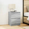 vidaXL - Tv-meubel - 40x35x54 - cm - spaanplaat - grijs - sonoma