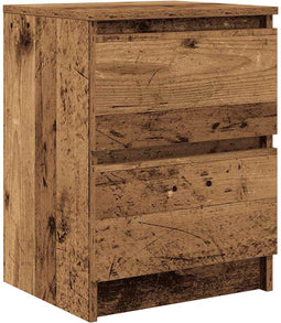 vidaXL - Tv-meubel - 40x35x54 - cm - spaanplaat - oud - hout