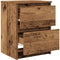vidaXL - Tv-meubel - 40x35x54 - cm - spaanplaat - oud - hout