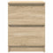 vidaXL - Tv-meubel - 40x35x54 - cm - spaanplaat - sonoma - eikenkleurig