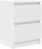 vidaXL - Tv-meubel - 40x35x54 - cm - spaanplaat - wit
