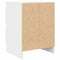 vidaXL - Tv-meubel - 40x35x54 - cm - spaanplaat - wit