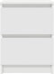 vidaXL - Tv-meubel - 40x35x54 - cm - spaanplaat - wit