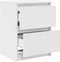vidaXL - Tv-meubel - 40x35x54 - cm - spaanplaat - wit