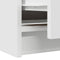 vidaXL - Tv-meubel - 40x35x54 - cm - spaanplaat - wit