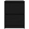vidaXL - Tv-meubel - 40x35x54 - cm - spaanplaat - zwart