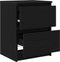 vidaXL - Tv-meubel - 40x35x54 - cm - spaanplaat - zwart