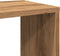 vidaXL - Tv-meubel - 60x24x32 - cm - bewerkt - hout - artisanaal - eikenkleur
