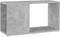 vidaXL - Tv-meubel - 60x24x32 - cm - bewerkt - hout - betongrijs