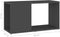 vidaXL - Tv-meubel - 60x24x32 - cm - bewerkt - hout - betongrijs