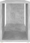 vidaXL - Tv-meubel - 60x24x32 - cm - bewerkt - hout - betongrijs