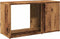 vidaXL - Tv-meubel - 60x24x32 - cm - bewerkt - hout - oud - houtkleurig
