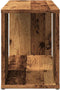 vidaXL - Tv-meubel - 60x24x32 - cm - bewerkt - hout - oud - houtkleurig