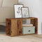 vidaXL - Tv-meubel - 60x24x32 - cm - bewerkt - hout - oud - houtkleurig