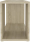 vidaXL - Tv-meubel - 60x24x32 - cm - bewerkt - hout - sonoma - eikenkleurig