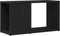 vidaXL - Tv-meubel - 60x24x32 - cm - spaanplaat - zwart - eikenkleurig