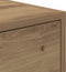 vidaXL - TV-meubel - 60x31x25,5 - cm - bewerkt - hout - artisanaal - eikenkleur