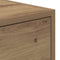 vidaXL - TV-meubel - 60x31x25,5 - cm - bewerkt - hout - artisanaal - eikenkleur