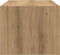 vidaXL - TV-meubel - 60x31x25,5 - cm - bewerkt - hout - artisanaal - eikenkleur