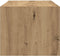 vidaXL - TV-meubel - 60x31x25,5 - cm - bewerkt - hout - artisanaal - eikenkleur