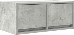 vidaXL - TV-meubel - 60x31x25,5 - cm - bewerkt - hout - betongrijs