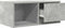 vidaXL - TV-meubel - 60x31x25,5 - cm - bewerkt - hout - betongrijs