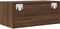 vidaXL - TV-meubel - 60x31x25,5 - cm - bewerkt - hout - bruin - eikenkleur
