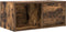 vidaXL - TV-meubel - 60x31x25,5 - cm - bewerkt - hout - gerookt - eikenkleurig