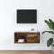 vidaXL - TV-meubel - 60x31x25,5 - cm - bewerkt - hout - gerookt - eikenkleurig