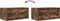 vidaXL - TV-meubel - 60x31x25,5 - cm - bewerkt - hout - gerookt - eikenkleurig