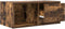 vidaXL - TV-meubel - 60x31x25,5 - cm - bewerkt - hout - gerookt - eikenkleurig