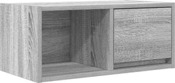 vidaXL - TV-meubel - 60x31x25,5 - cm - bewerkt - hout - grijs - sonoma - eikenkleurig