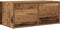 vidaXL - TV-meubel - 60x31x25,5 - cm - bewerkt - hout - oud - houtkleurig